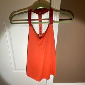 Coral Nike racerback tank top